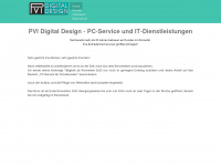 pvi-digital-design.de Webseite Vorschau