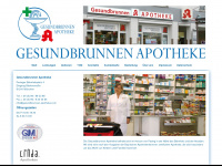 gesundbrunnen-apotheke.com Webseite Vorschau