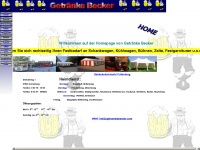 getraenkebecker.com Webseite Vorschau