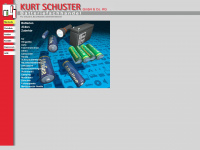 schuster-batterien.de Webseite Vorschau