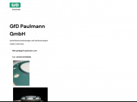 gfd-paulmann.com Webseite Vorschau
