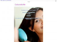 coloursforlife.de Webseite Vorschau