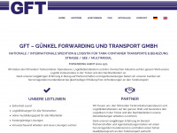 gft-transport.de Webseite Vorschau