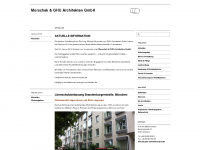 ghu-architekten.de Webseite Vorschau