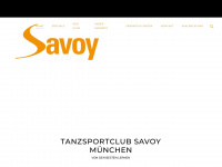 savoy-muenchen.de Webseite Vorschau