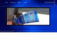 schmiedel-glas.de Webseite Vorschau