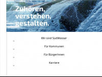 suedwasser.com Webseite Vorschau