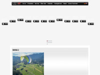 up-paragliders.com Webseite Vorschau