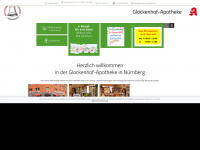 glockenhof-apotheke.de Webseite Vorschau