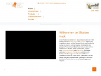 glocken-huck.de Webseite Vorschau