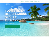 reiseplanung-ellmann.de Webseite Vorschau
