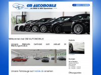 gm-automobile.de Webseite Vorschau