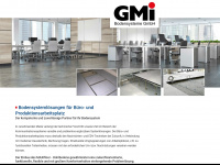 gmi-bodensysteme.de Webseite Vorschau