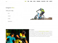 garganobike.com Webseite Vorschau