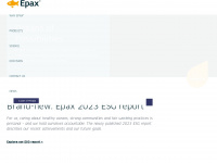 epax.com Webseite Vorschau