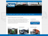 boese-fahrzeugbau.de Webseite Vorschau