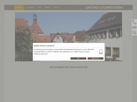 goldner-stern-heilsbronn.de Webseite Vorschau