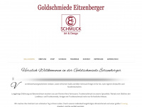 goldschmiede-eitzenberger.de Webseite Vorschau