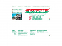 gottwald-logistik.de Webseite Vorschau