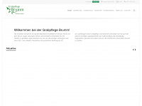 grabpflege-brumm.de Webseite Vorschau