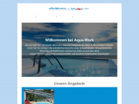 aqua-work.de Webseite Vorschau