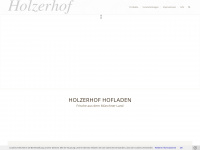 holzerhof.eu Webseite Vorschau