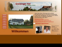 greisingerhof.de Webseite Vorschau