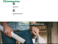 grimbacher.de Webseite Vorschau
