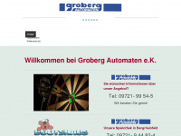 groberg-automaten.de Webseite Vorschau