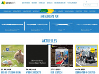 ecotech.at Webseite Vorschau