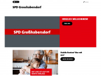 spd-grosshabersdorf.de Webseite Vorschau