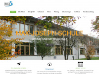 max-joseph-schule.de Webseite Vorschau