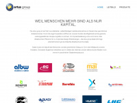 artus-group.com Webseite Vorschau