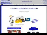 fankhauser-gondiswil.ch Webseite Vorschau