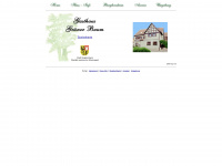 gruenerbaum-burgbernheim.de Webseite Vorschau