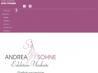 andrea-sohne.de Webseite Vorschau