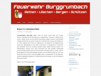ffw-burggrumbach.de Webseite Vorschau