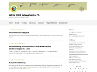 gssv-schwabach.de Webseite Vorschau