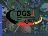 dg-sportjugend.de Webseite Vorschau
