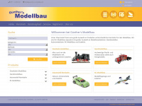 guenthers-modellbau.de Webseite Vorschau