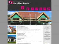 gumbrecht-bau.de Webseite Vorschau