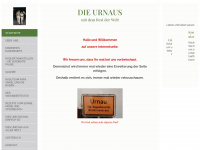 urnau.de Webseite Vorschau