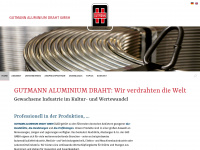gutmann-wire.com Webseite Vorschau