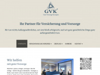 gvk-online.de Webseite Vorschau