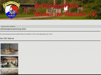 gefluegelzuchtverein-weilbach.de Webseite Vorschau