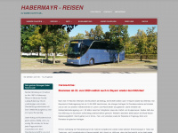 habermayr-reisen.de Webseite Vorschau