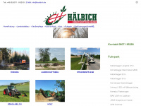 haelbich.de Webseite Vorschau