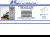 haertl-treppenbau.de Webseite Vorschau