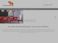 haeusler-boden.de Webseite Vorschau