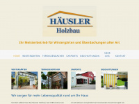 haeusler-wintergarten.de Webseite Vorschau